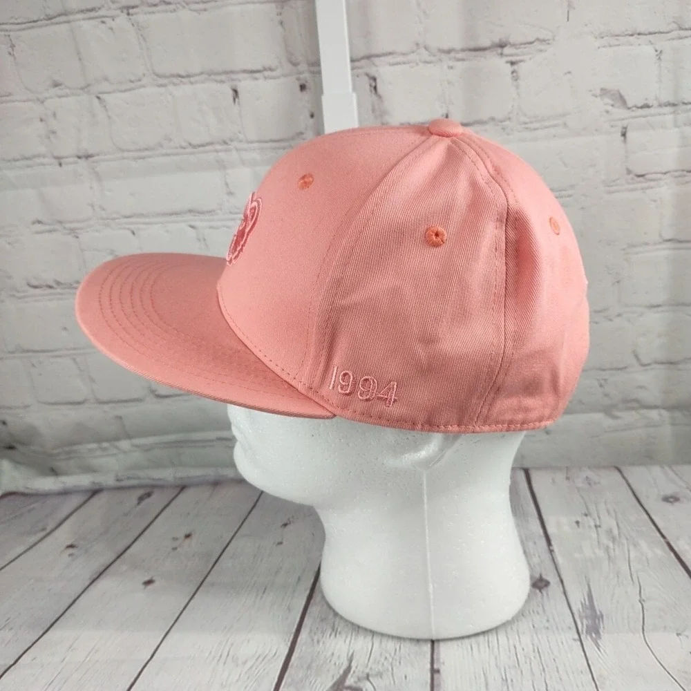 Pink Chicago Cubs Hat Snapback Budweiser 1994 Logo Adjustable Baseball Cap